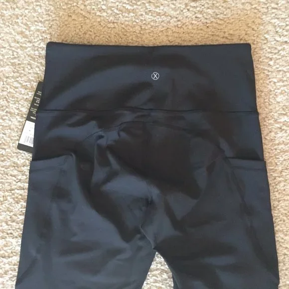 NWT Reflex black high waisted leggings, M - Picture 12 of 12